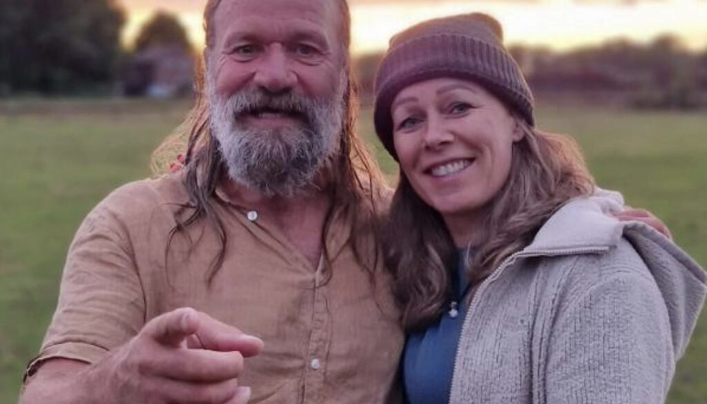 Wim Hof en Sigrid de Groot